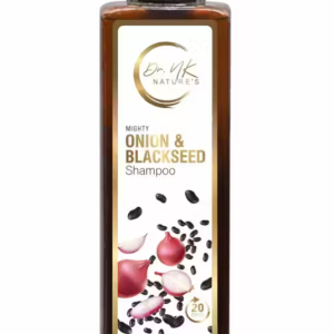 Dr. NK Nature’s Mighty Onion & Blackseed Shampoo with FREE Citrus Orange Burst Face Wash