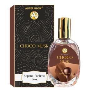 ALITER GLOW® CHOCO MUSK – Apparel Perfume (30ml)
