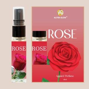 Devogue_Rose 8ml Spray Perfum Best rose perfume Long-lasting rose perfume Natural rose perfume Luxury rose fragrance Romantic rose scent Rose perfume for women