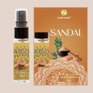 Sandalwood Roll-On Attar 8 mL | Pure Sandal Attar Perfume | Long-Lasting Natural Fragrance | Unisex Roll-On