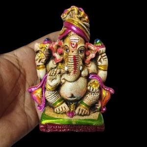 Ganesh Idol Collection – Clay & Stone Sculptures (Lord Ganesha / Vinayakar / Pillayar / Kan Drishti Ganapathy)