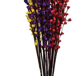 SIMONART AND PRINTING Artificial Dry Flowers – 2 ft Handmade Decorative Home & Office Arrangement