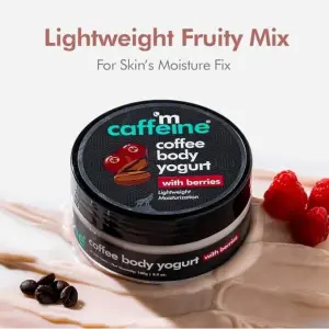 mCaffeine Coffee Body Yogurt with Berries,