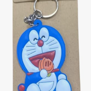 Handmade PVC Doraemon Keychain, Blue