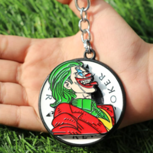 Premium Metal 3D Rotating Keychains, World Famous Action Super Hero Anime Character, Suitable for Bag Charms, Car Key Rings, Bike Keychain, Best for Gifting