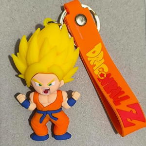 Premium Key c Of Famous Anime Key Rubber Silicone Action Character Key rings