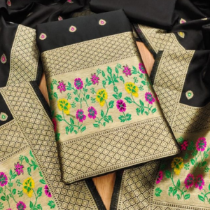 Banarasi silk Unstitched Suit Material