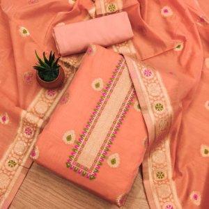 Chanderi Suit Vol 6, Pure Chanderi Banarasi Silk