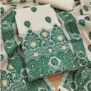 PURE HANDLOOM BANARASI RESHAM COTTON WEAVED SALWAR SUIT