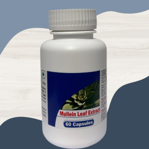 MULLEIN LEAF EXTRACT CAPSULE - 60 CAPSULE (BUY ONE GET SAME 50ML DROPS FREE)