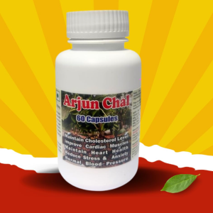 Arjun Chal Capsule - 60 Capsules (Get One Bottle 50ml Arjun Chal Drops Free)