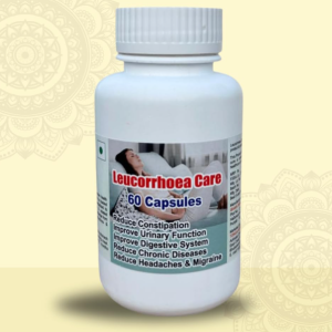 Leucorrhoea Care Capsule - 60 Capsules (Get One Bottle 50ml Leucorrhoea Care Drops Free)