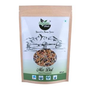 🌱 Product: Organic Fresh & Pure Organic Mix Dal (All Dal Mixer) – 500 gm