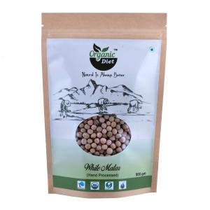 Organic Diet Fresh & Pure Organic White Peas (Safed Matar | Sukhe Matar | Dry Matar) – 500 g