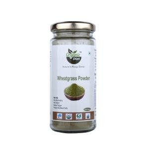 Organic Diet Fresh & Pure Wheatgrass Powder (100g)