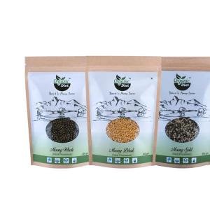 Organic Diet Organic Moong Dal Combo 1.5kg – Whole, Dhuli & Split (500g Each) | Hand Processed Green Gram | Daily Cooking Essential