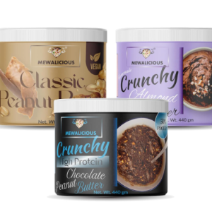 MEWALICIOUS Almond Butter Chocolate Flavour, 17.3 gm Protein