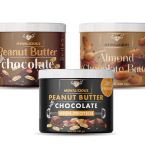 MEWALICIOUS Almond Butter Chocolate Flavour, 17.3 gm Protein