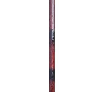 Silambam Rattan Cane Stick, 120 cm, Martial Arts Bo Staff, Red-Brown