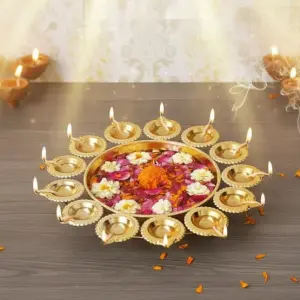Metal Diya urli