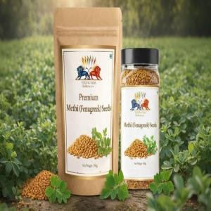Premium Methi ( Fenugreek) Seeds Whole Spices || Kitchen Treasures || MVB YUGVIGYANA