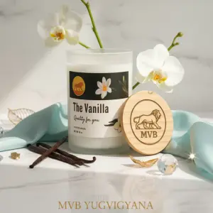 White Elegance Lily Aroma Candle