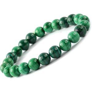 Crystal Stone 8mm Beads Bracelet Round Shape for Reiki Healing and Crystal Healing Chakra Stone