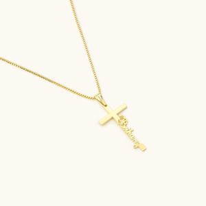 Cross Name Necklace