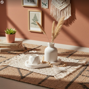 Combo 21 - Trinket tray + octagon Candle Holder + Vase