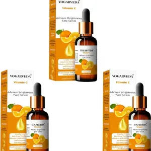 Yogarveda 30Ml Yogarveda Vitamin C Face Serum (30 ml) Pack of 3