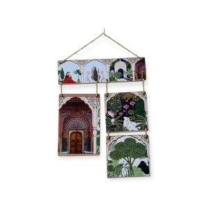 VIBHSA Home Decorative Wall Art Mdf Wooden Wall Hanger For Living Room | Bedroom | Gift | Wall Hanging For Home Decoration