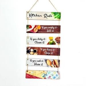 VIBHSA Decorative Wall Hanging Decoration item for Kitchen | Bedroom | Living Room | Home Decor