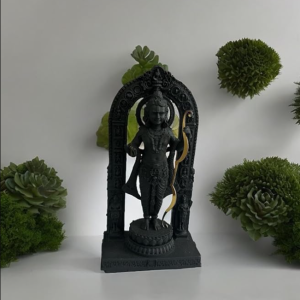 VIBHSA 3D Ram Lalla Ayodhya Idol Statue Showpiece Murti for Home Decor Decoration Gift Gifting Items
