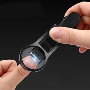 Magnifying Glass Super Nail Clippers, 3x Magnifying Glass