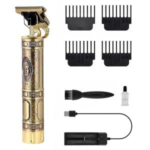Hair Trimmer for Men | Buddha Style Professional Hair Clipper | Adjustable Blade & Retro Oil Head Close Cut Hair Trimming Machine