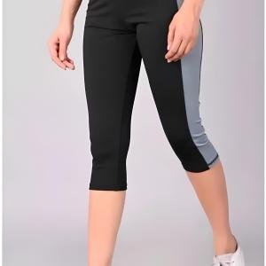 Latest Trendy High GSM Women Active Wear/Gym-Yoga Capri/Sport Capri for Women's & Girls