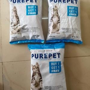 Pure pet Ocean Fish Adult Dry Cat Food 250gm  ( 250GM * 3= 750GM ), Adult Cat Food, Ocean Fish Healthy Skin & Coat,Control Urinary. Best Qaulity Food For All Cat Breeds.
