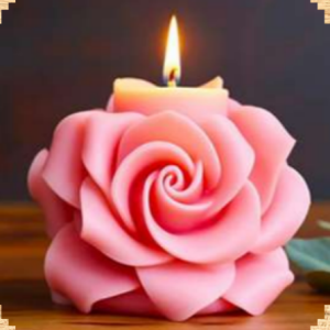 Rose Candle  (pack of 1)