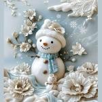 Premium Super King Size 7D Digital Panel Print 1 Bed Sheet with 2 Pillows Covers 275x275cm