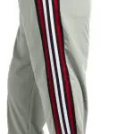 ADAAISTIC Sports Navy Blue Dual-Stripe Sports Track Pants