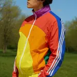 Multicolor Lycra Blend Polyester Zipper Solid Full Sleeve Sports Jacket For Men