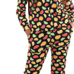 Multicolor Lycra Blend Printed Graphic Print Track Suit For Women