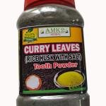 Curry Leaves Tooth Powder with Rice Husk and Salt, 100% Natural