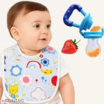 Baby Feeding Set | Fruit Feeder with Baby Bib