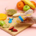 Pack of 1 Baby Feeding Silicone bottle