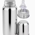 Baby Steel Milk Feeding Bottle – 250 ml