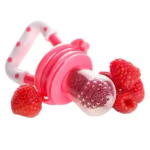 Pack of 4 Baby Fruit Pacifier Feeder Silicone Design