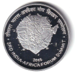 GODHOOD 3rd India-Africa Forum Summit 500 Rs Collectible