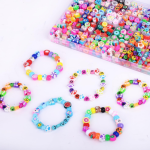 HETVIN Beads Bracelet Making Kit for Girls | DIY Jewelry Making Craft Set with Colorful Beads & Accessories