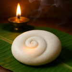 Big Size Gomati Chakra Original Natural – Brown Spiral Gomathi Chakram for Vishnu Mahalakshmi Pooja & Vastu